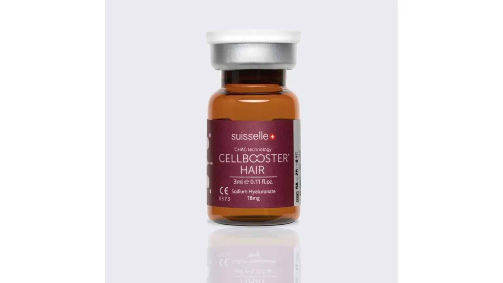 בקבוקון Cellbooster Hair של Suisselle עם חומצה היאלורונית להזרקה לקרקפת