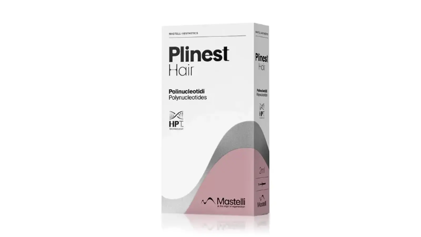 אריזת Plinest Hair של Mastelli, מזרק פולינוקלאוטידים של 2 מ"ל לקרקפת